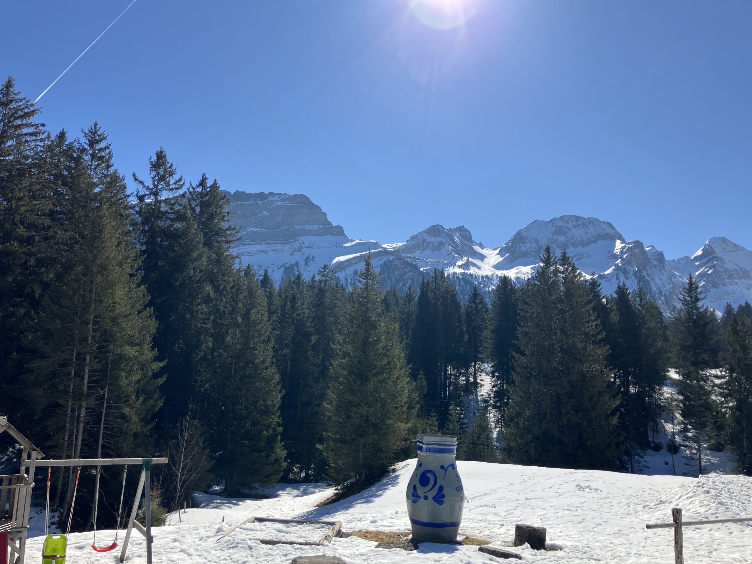 Churfirsten von Gamperfin-Hütte