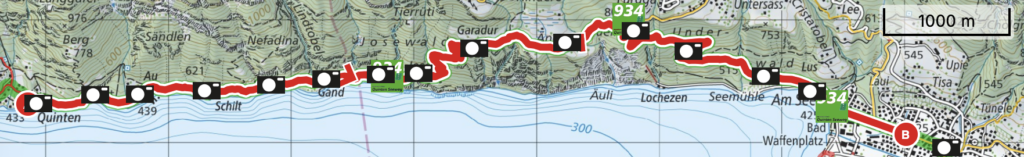 route quinten walenstadt